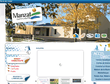 Tablet Screenshot of manzat-communaute.fr